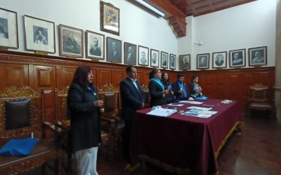 Ceremonia de Colegiatura del Colegio Profesional de Historiadores del Perú en Cusco